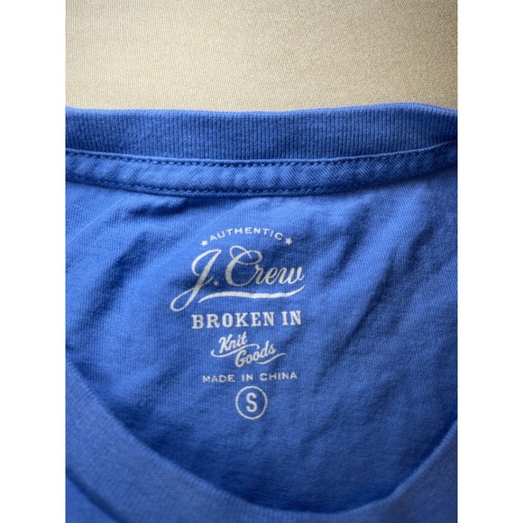 J. Crew Broken In T Shirt Mens Small Short Sleeve Crewneck Pre-owned - Picture 5 of 7
